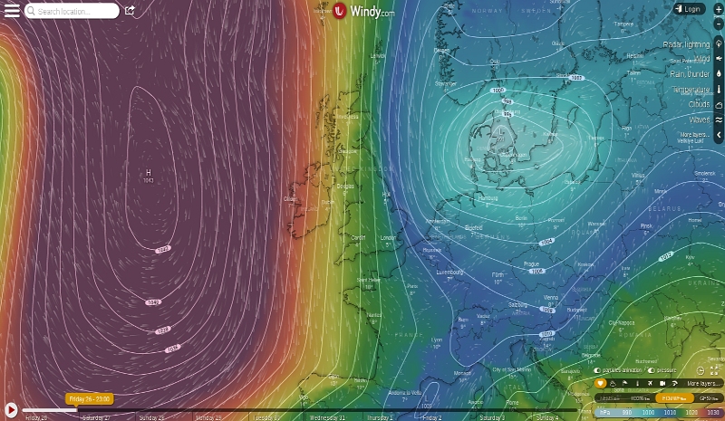  graphic of the pressure system 