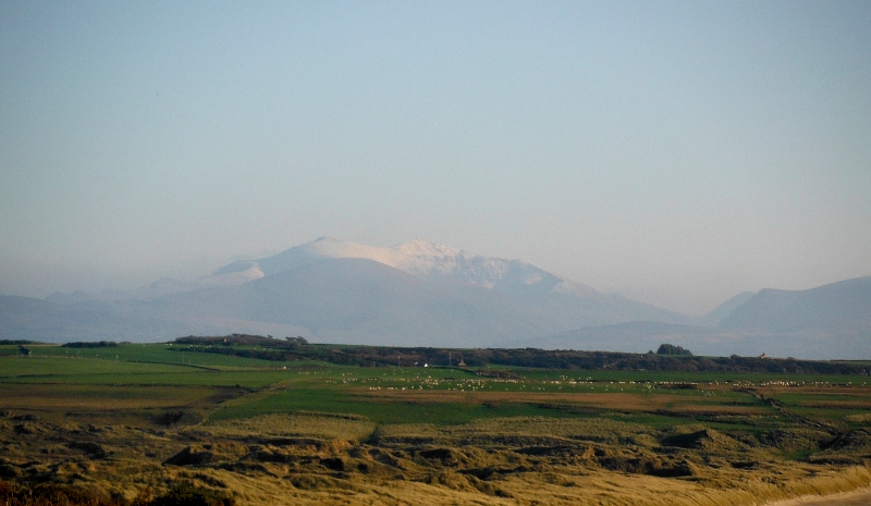  the snow on Snowdon  