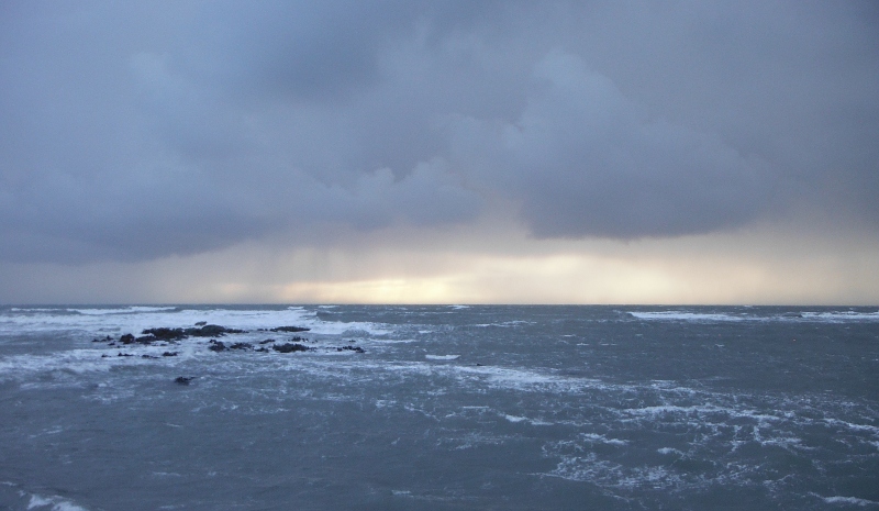  the wild seas and the low hanging clouds 