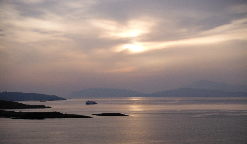  looking down the Firth of Lorne 