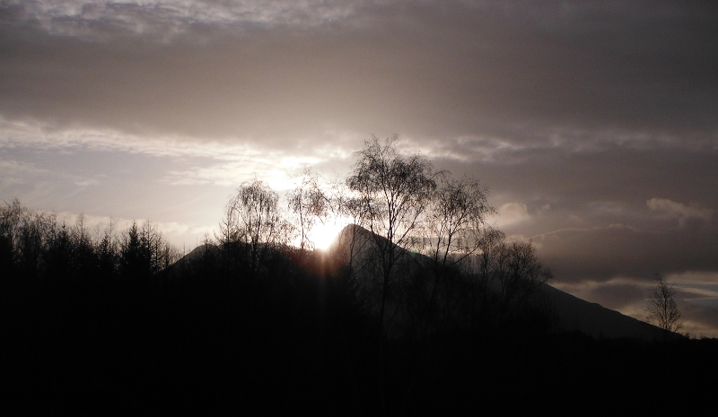  an early morning view of Cruachan 