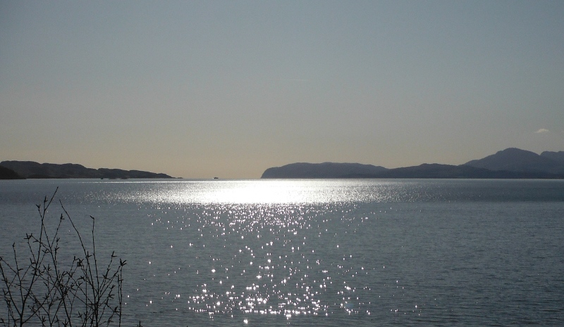  looking away down the Firth of Lorne 