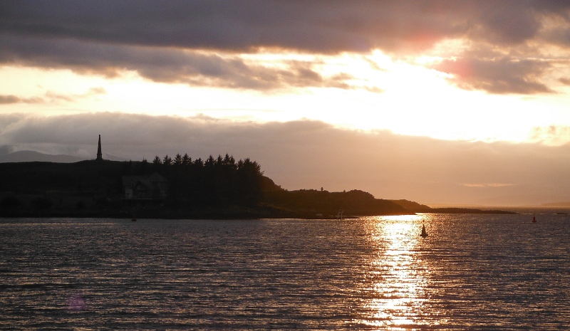  the stormy looking evening 