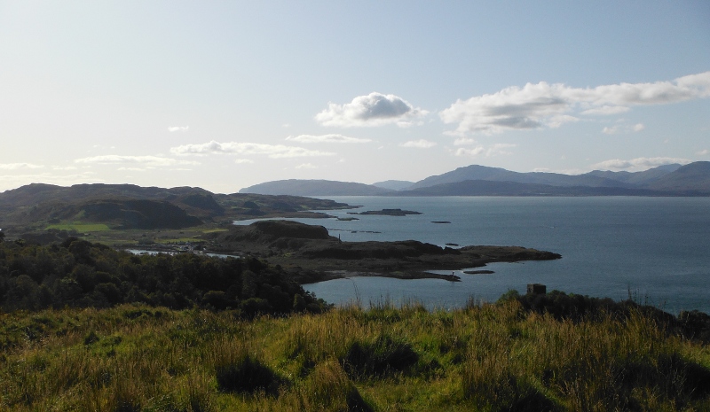  looking down the west of Kerrera 