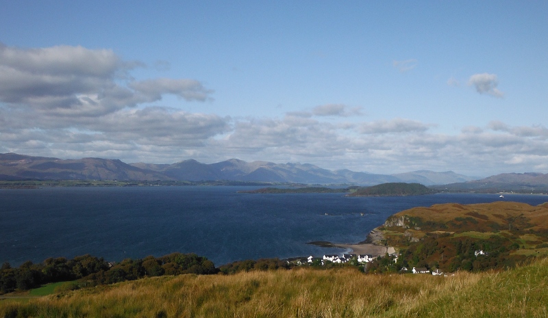  looking over to Kingairloch 