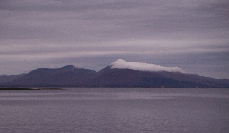  the cloud on the summit of Dùn da Ghaoithe on Mull 