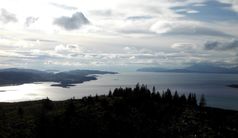  looking away down the Firth of Lorne 