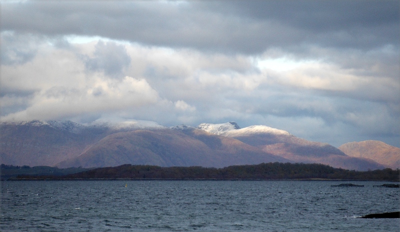  the mountains on Kingairloch 