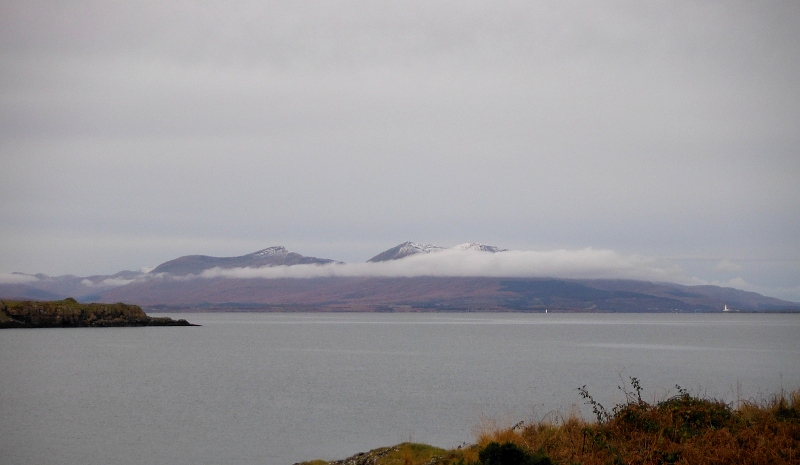  the cloud layer across the mountains 