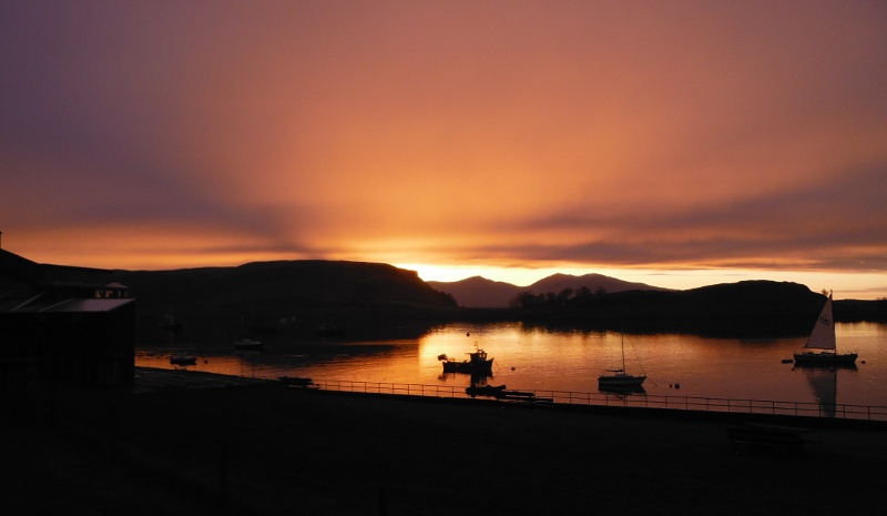  the lighting out over Mull 