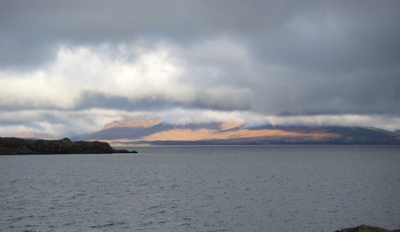  the lighting on Mull 