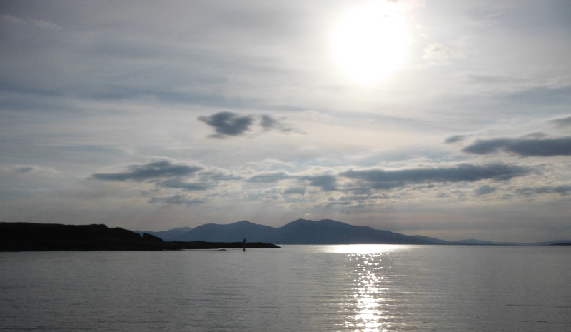  the soft lighting over Mull 