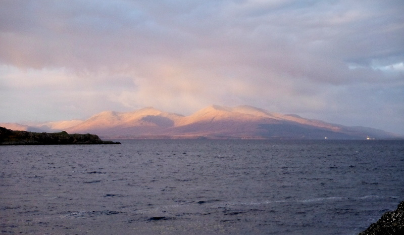  the sunshine on Dùn da Ghaoithe  