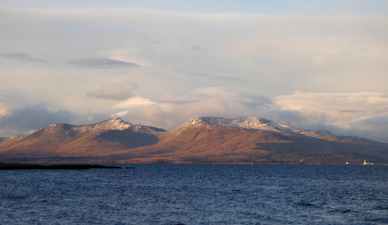  the sunshine on Dùn da Ghaoithe  