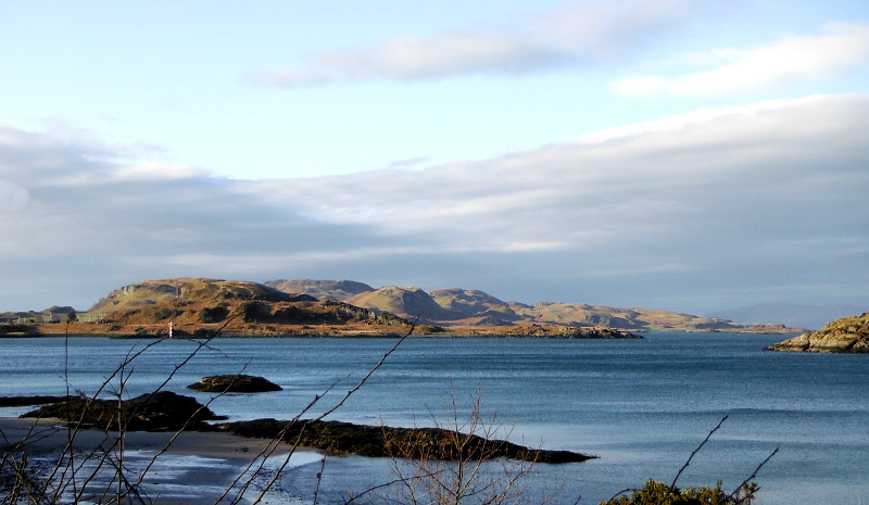  the hills and valleys on Kerrera 