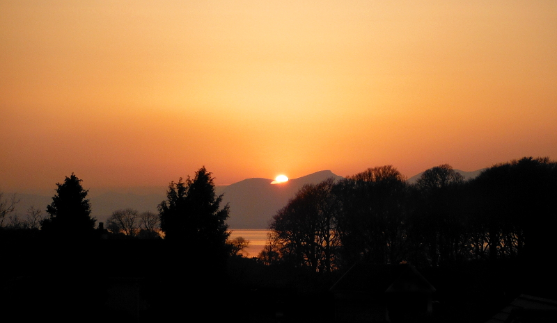  The sunset over Mull 