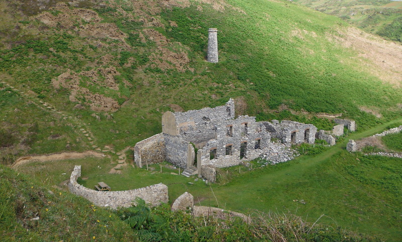  the remains of the porcelain factory 