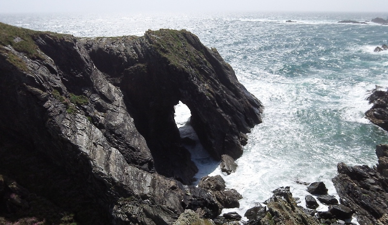  the arch on the west side of Dinas stack 