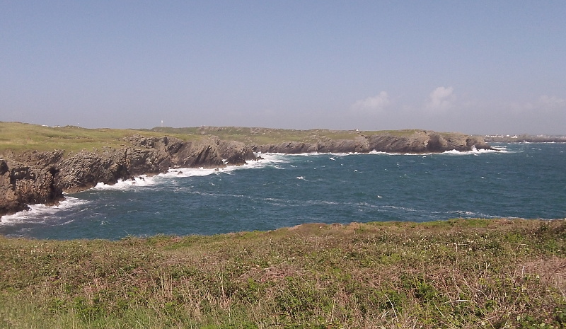  part of the coastline outside Porth Dafarch 