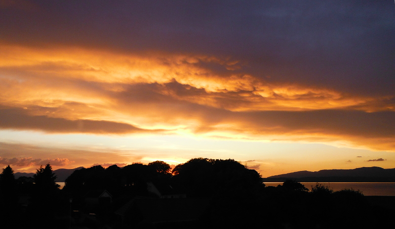  Sunset over Mull and Morvern 