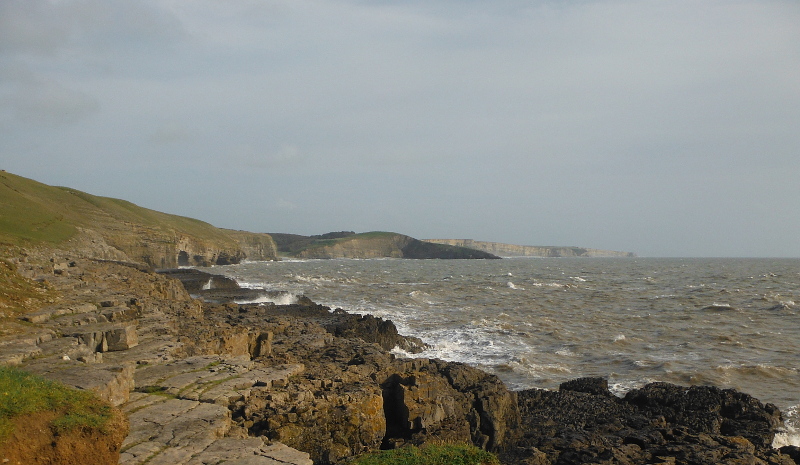  looking eastwards along the coast 