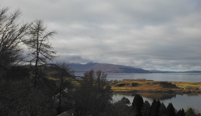  looking across to the mountains on Mull 