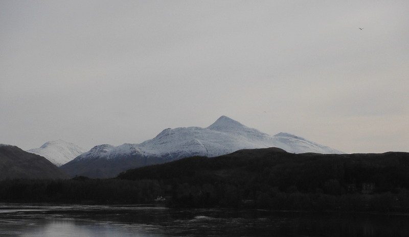  a snow covered Cruachan  