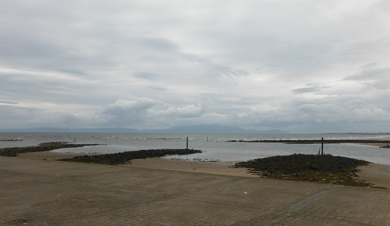  the estuary beside Irvine point  