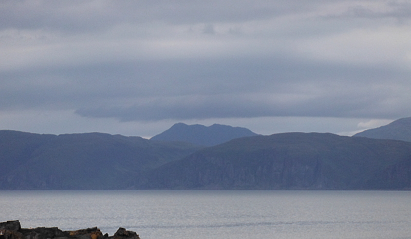  a long focus view of Ben More  