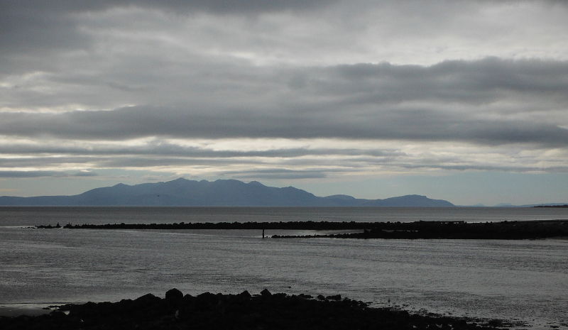  some nice lighting over Arran  